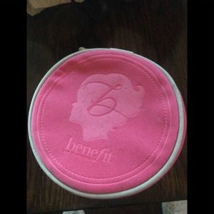 Velvet benefit makeup bag